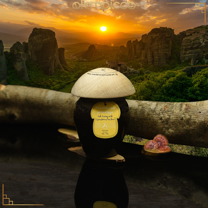 Organic Pure Oak Honey with Ganoderma Lucidum Superfood