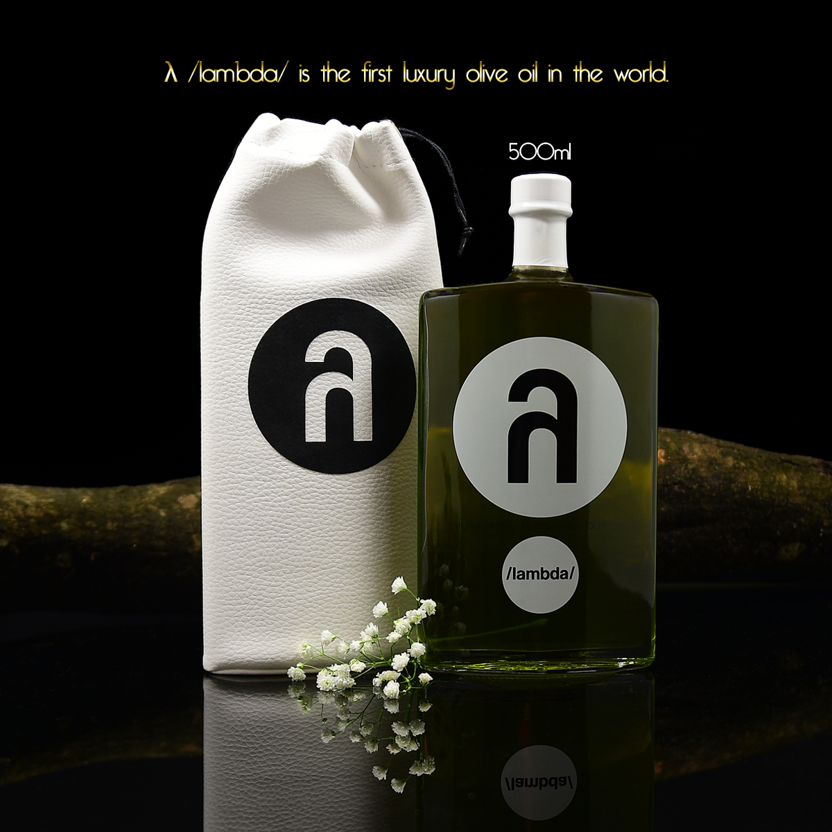 Lambda Ultra-Premium Extra Virgin Olive Oil - Healthy Luxury Olive Oil